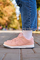 Кроссовки Nike SB Dunk Pink White