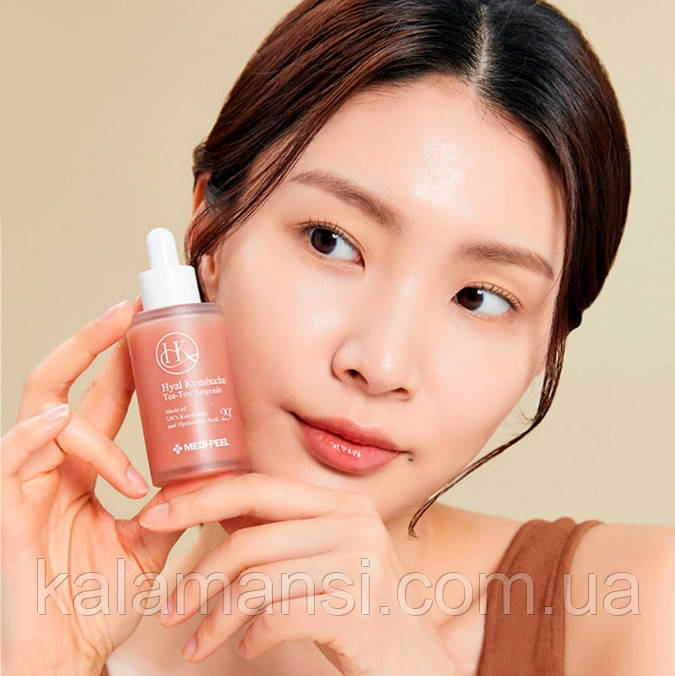 Сироватка з комбучою Medi-Peel Hyal Kombucha Tea-Tox Ampoule 50 мл, фото 1