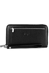 Шкіряний чоловічий клатч Karya 0704-45 чорний