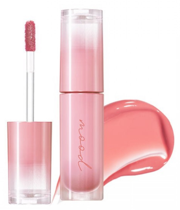 Сяйний тинт для губ Peripera Ink Mood Glowy Tint No12 Warm-Gorithm (світлий теплий рожево-кораловий) 4 г