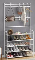 Универсальная вешалка для одежды New simple floor clothes rack size 60X29.5X151 см БЕЛЫЙ