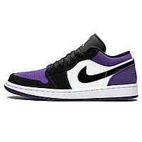 Мужские кроссовки Nike Jordan 1 Retro Low Violet 43