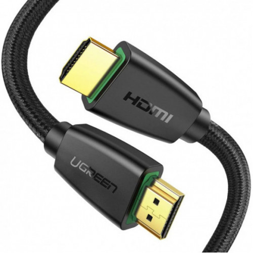 Кабель HDMI UGREEN HDMI to HDMI 2.0 4K UHD високошвидкісний кабель 2 м Black (HD118)