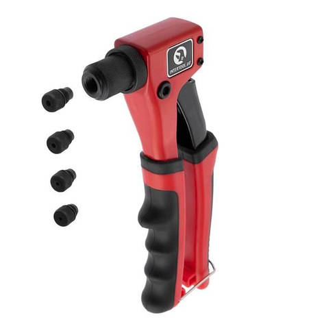 Пістолет заклепувальний ручний 215 мм, діаметр застосовуваної заклепки 2.4; 3.2; 4; 4.8 мм INTERTOOL RT-0014, фото 1