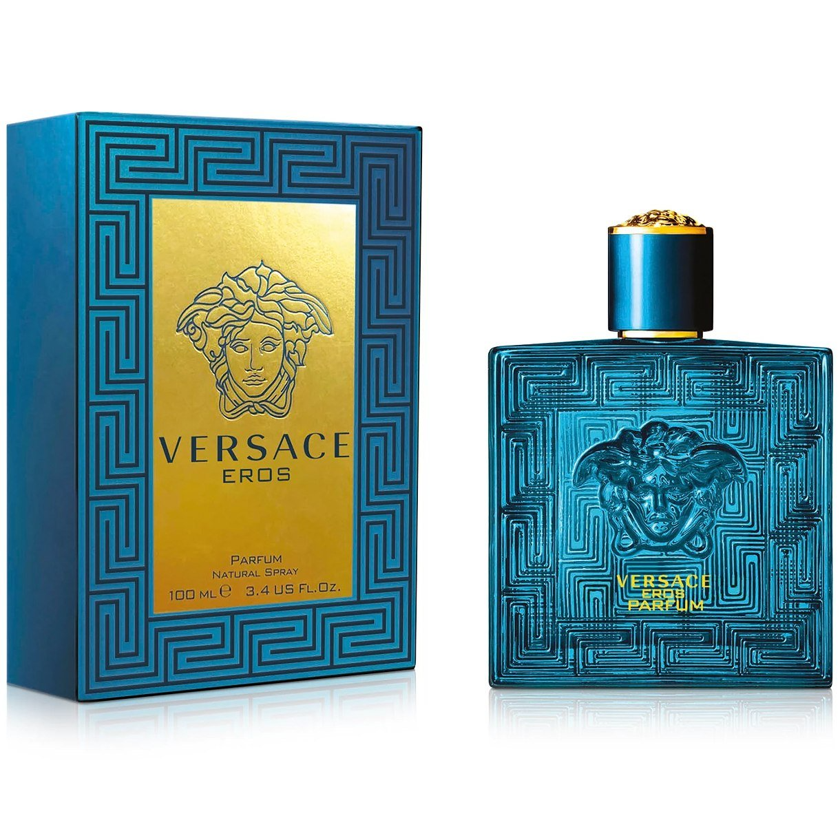 Духи Versace Eros Parfum 100 ml. Версаче Ерос Парфуми 100 мл.