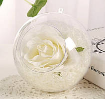 Пластикова форма Куля з отвором, 8см/5 шт