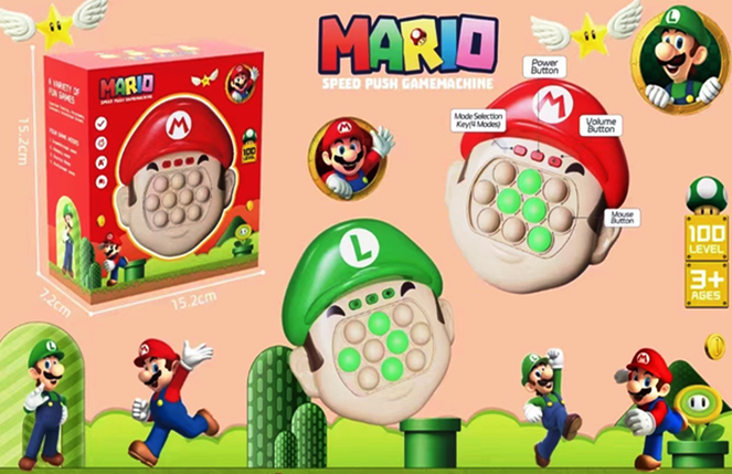 Електронна приставка консоль Quick Push Game приставка гри Pop It антистрес тік ток, фото 2