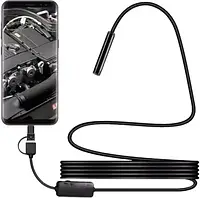 Камера Эндоскоп Android and PC Endoscope гибкая 3.5 метров 100P