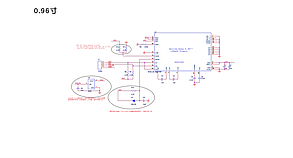 OLED LCD ЖК дисплей/экран 0,96" 2,7х2,8см 128x64, 7pin - синий, фото 3