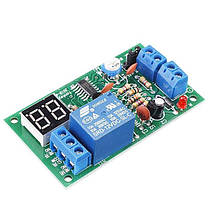 Реле затримки часу, JK12-A, 12В, 1-99 секунд/хвилин, фото 2