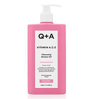 Вітамінізована олія для душу Q+A Vitamin A.C.E Cleansing Shower Oil 250 мл