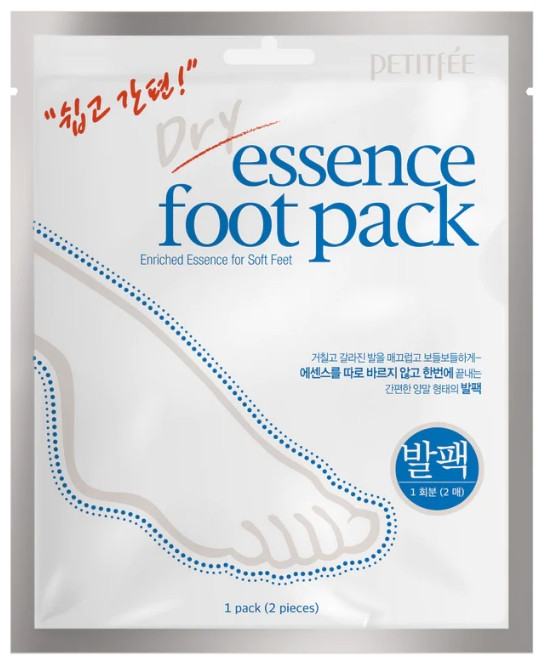 Шкарпетки-маска для стоп Petitfee Dry Essence Foot Pack 14 г, фото 1