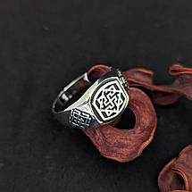 Валькірія, Символ Валькірія Слов'янський, Кільце, перстень, оберіг, слов'янський, срібло 925, фото 3