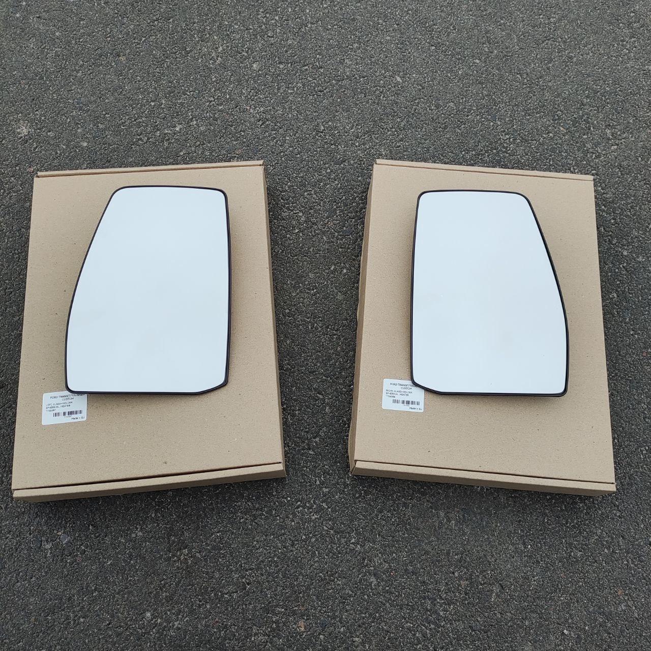 Ford Transit Custom (Форд Транзіт Кастом) 2012- вкладиш (скло, дзеркальний елемент) правого дзеркала, фото 1