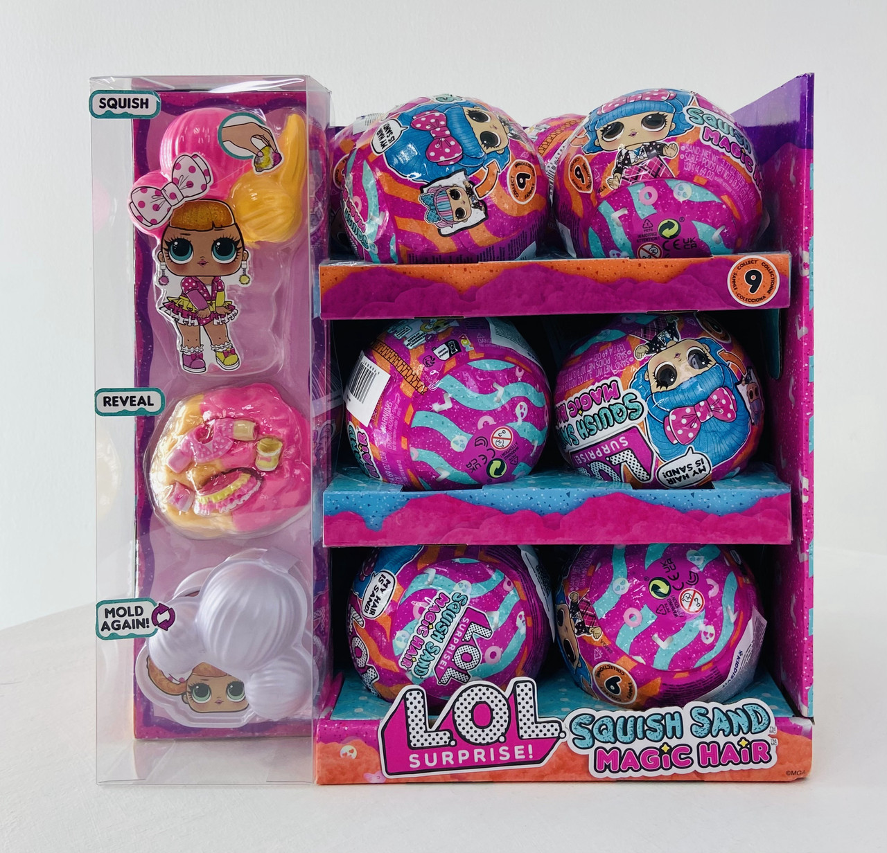 Лялька L.O.L Серії Squish Sand "Чарівні зачіски" Ціна за 1 шт. 593188 L.O.LSurprise