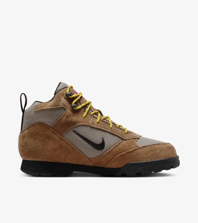 Мужские зимние кроссовки Nike ACG Torre Mid Waterproof Pecan and Olive Grey - фото 2 - id-p2053422375