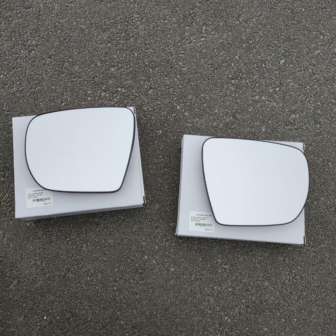 Hyundai iX35 (Хюндай ix35) 2010-2015 вкладиш дзеркала (скло, дзеркальний елемент) правий, фото 1