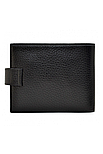 Шкіряне чоловіче портмоне Desisan 080-01 чорне, фото 2