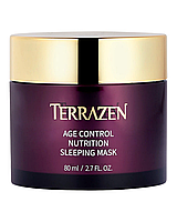 Terrazen Омолаживающая питательная ночная маска против морщин Age Control Nutrition Sleeping Mask, 80 ml