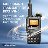 Портативна рація Quansheng UV-K5 (8), 50-600MHz 5W 2023 FM AM Type-C, фото 3