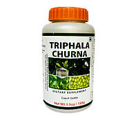 Тріфала чурна євро Патанджали 100г, Трифала чурна, triphala churna Divya Patanjali, очищення організму,