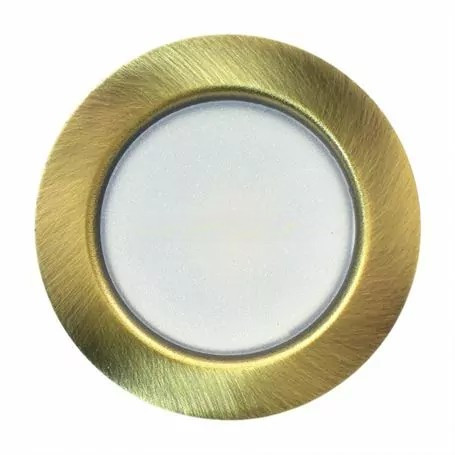 Світлодіодний меблевий світильник Світлокомплект M0303 A LED 4.5W 3000K 400Lm AB бронза 220в