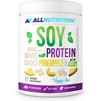 Протеин All Nutrition Soy Protein 500 g /17 servings/ White Cholocate Pineapple