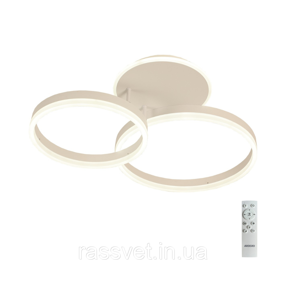 Світлодіодна люстра з пультом Ardero AL6330ARD JUPITER M 70Вт 3000-6500К IP20