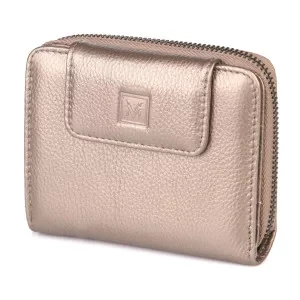 Гаманець шкіряний жіночий VERMARI 55088 d.silver