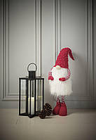 Скандинавский рождественский новогодний гном эльф Christmas Elf NAT высота 106 см красный