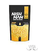 Воск для депиляции Nishman Hard Wax Beans Natural 500гр