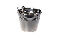 Відро 6 літрів нержавіюча сталь