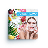 BUBBLE FACE MASK Пузырьковая маска с сильным кислородным действием