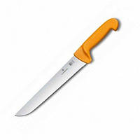 У Нас: Ніж кухонний Victorinox Swibo, Butcher для мяса 24см Orange Vx58431.24 -OK