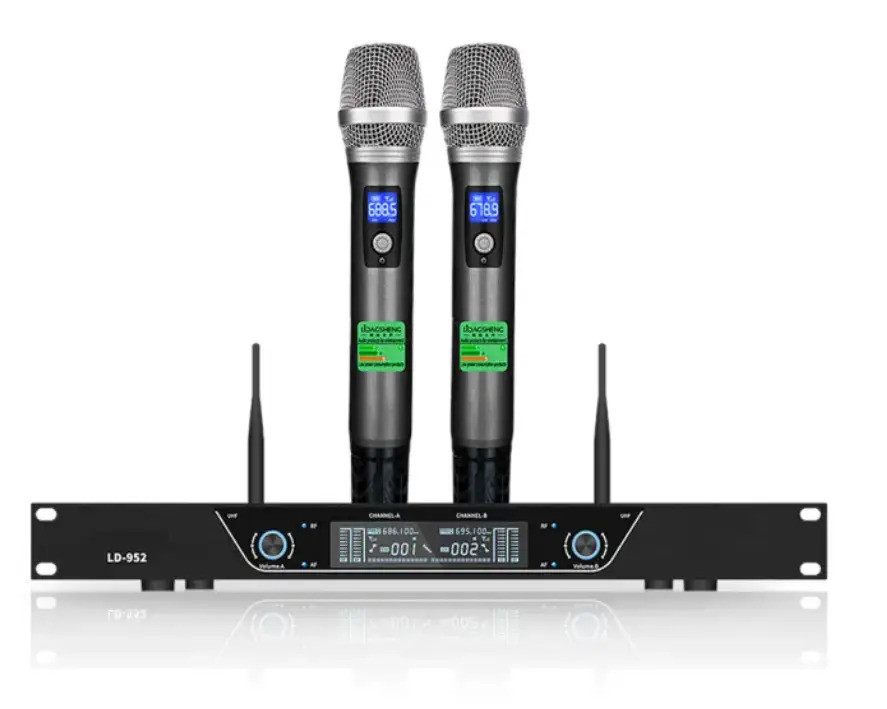 Радіосистема з двома ручними мікрофонами Temeisheng LD-952