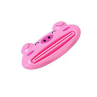 Выдавливатель для зубной пасты Свинка Розовый (370272)