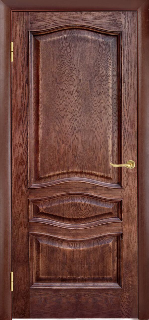 Двері всерединінея Леона ПГ, патина горіх