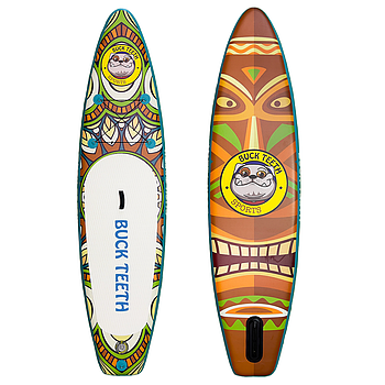 Сапборд Buck Teeth Mayans 11'6" — надувна дошка для САП серфінгу, sup board