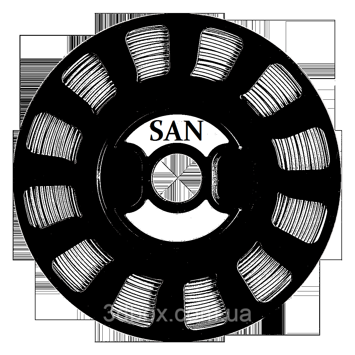 Пластик SAN для 3d-принтера | Monofilament 0.75кг - фото 1 - id-p369079207