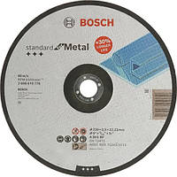 Диск отрезной Bosch Standard for Metal выпуклый (230x2.5x22.2 мм) (2608619776)