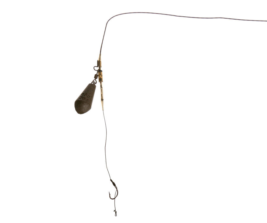 Готовая оснастка на ледкоре Carp Pro HD Safety Lead Clip №4 70 г