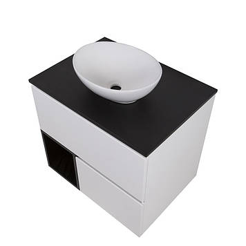 Накладний умивальник Moran W1115 40,5х33х14,5 Shopolife