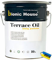 Деревозащитное масло TERRACE OIL Strong "Bionic House" 10л