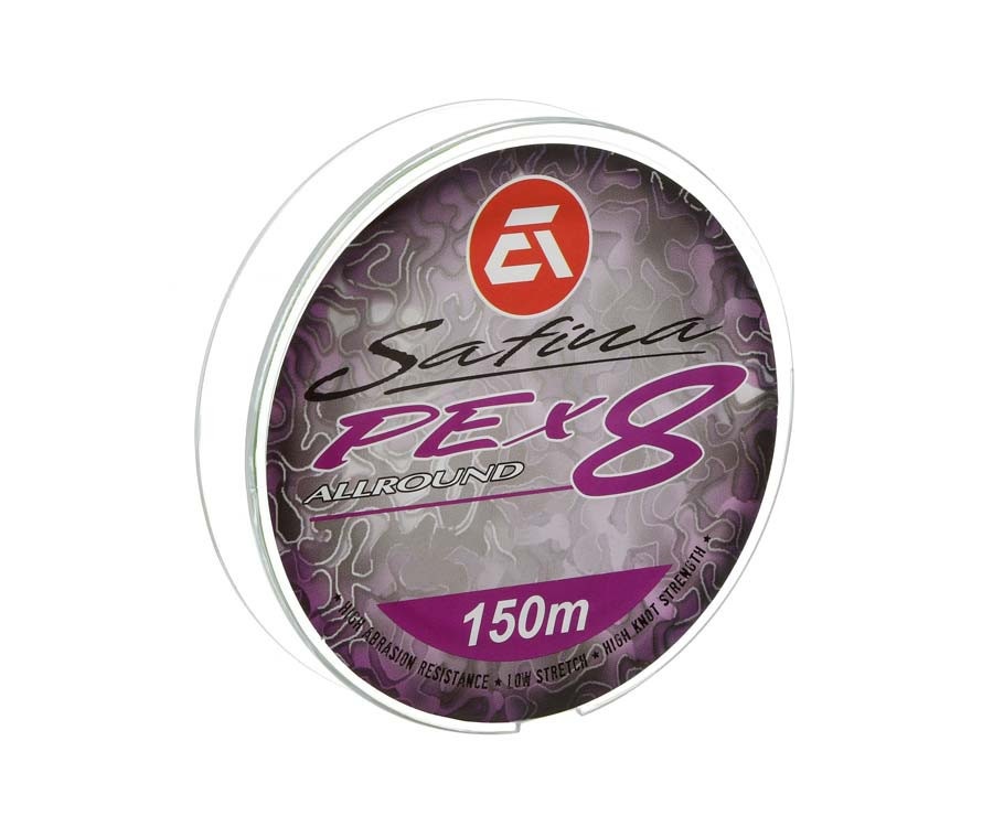 Шнур Azura Safina PE X8 150m (0.205 мм 9.0 кг 19.8 lb)