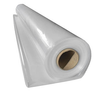 Плівка 90 мкм прозора біла 3 м х 100 м поліетиленова для парників водонепроникна для будівництва універсальна