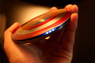 Power bank купити "Captain america" 6800 mAh, фото 3