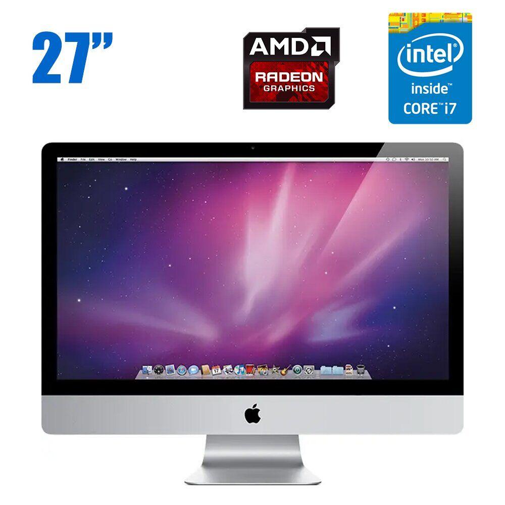 Моноблок Б-клас Apple iMac/ 27" 2560x1440/ i7-870/ 16GB RAM/ 256GB SSD+1000GB HDD/ Radeon HD 5750 1GB