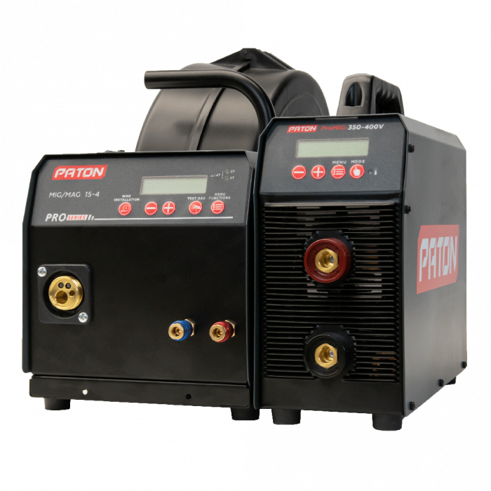 Зварювальний напівавтомат PATON™ ProMIG-350-15-4-400V W