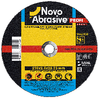 Круг відрізний для металу NOVOABRASIVE Profi 230 x 2.0 x 22.23