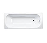 Сталева ванна 150x70 см прямокутна Insana біла без ніг вкладиш якісна емальована сталь рівна (Гарантія 12 міс), фото 2